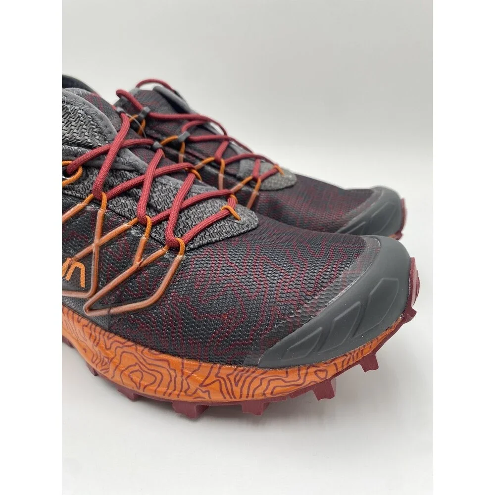 La Sportiva MUTANT Men's NEW Trail Shoe Carbon/Hawaiian Sun US Size 8